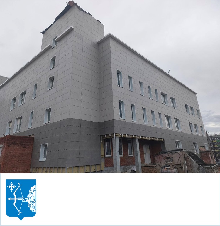 В школе на проспекте Строителей в Кирове устанавливают систему вентиляции