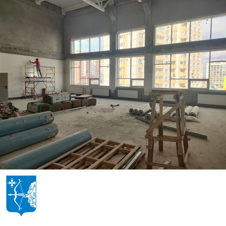 В новой школе на ул.Рудницкого завершаются отделочные работы