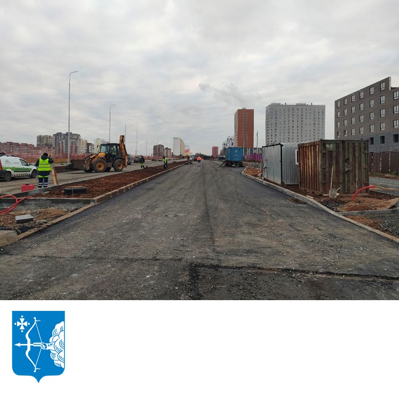 В Кирове продолжается строительство участка ул.Михеева