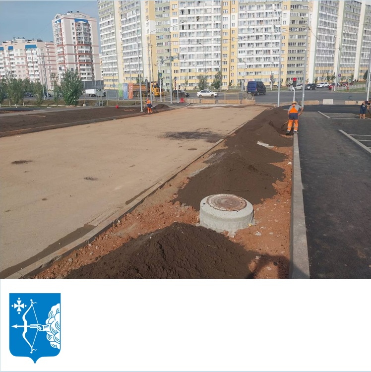 На новой ул. Чистопрудненской в Кирове создают тротуары