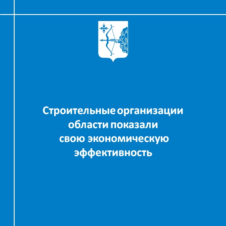 Строительные организации области показали свою экономическую эффективность