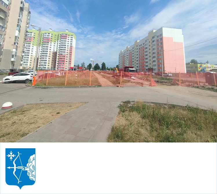 В микрорайоне Озерки г.Кирова строят новую улицу